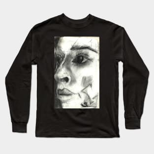 SILENCE - Portrait - Artwork Long Sleeve T-Shirt